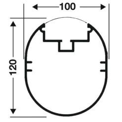 Sport-Thieme Großfeld-Fußballtor "Kompakt Plus", In Bodenhülsen Stehend, Weiß Einbrennlackiert -JOOLA || VICTOR || Exit Verkaufsgeschäft 257 7106 4