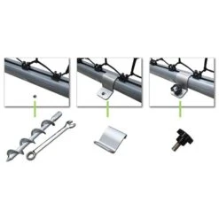 Exit Befestigungs-Set Für Fußballtore "Scala" -JOOLA || VICTOR || Exit Verkaufsgeschäft 265 3408 1