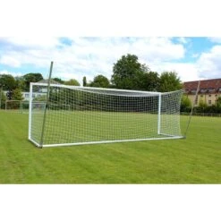 Sport-Thieme Großfeld-Fußballtor Mit Freier Netzaufhängung SimplyFix, Weiß, Freistehend -JOOLA || VICTOR || Exit Verkaufsgeschäft 286 0406 2 1