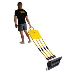 Power Shot Standfuß Für Fußball-Dummy, Rollbar