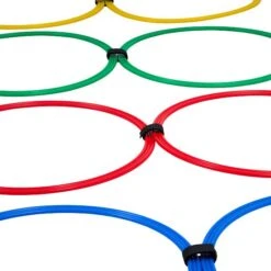 Sport-Thieme Koordinationsreifen-Set "Klett" -JOOLA || VICTOR || Exit Verkaufsgeschäft 327 1100 4